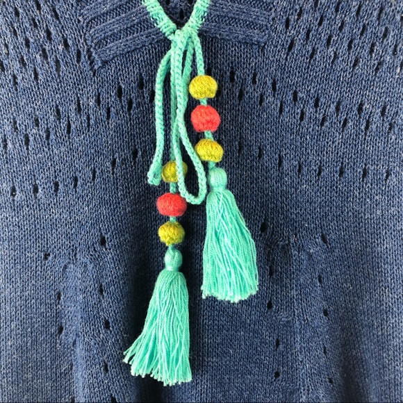 PROJECT E VINTAGE Boho Knit Dress with Hood - Picture 5 of 6